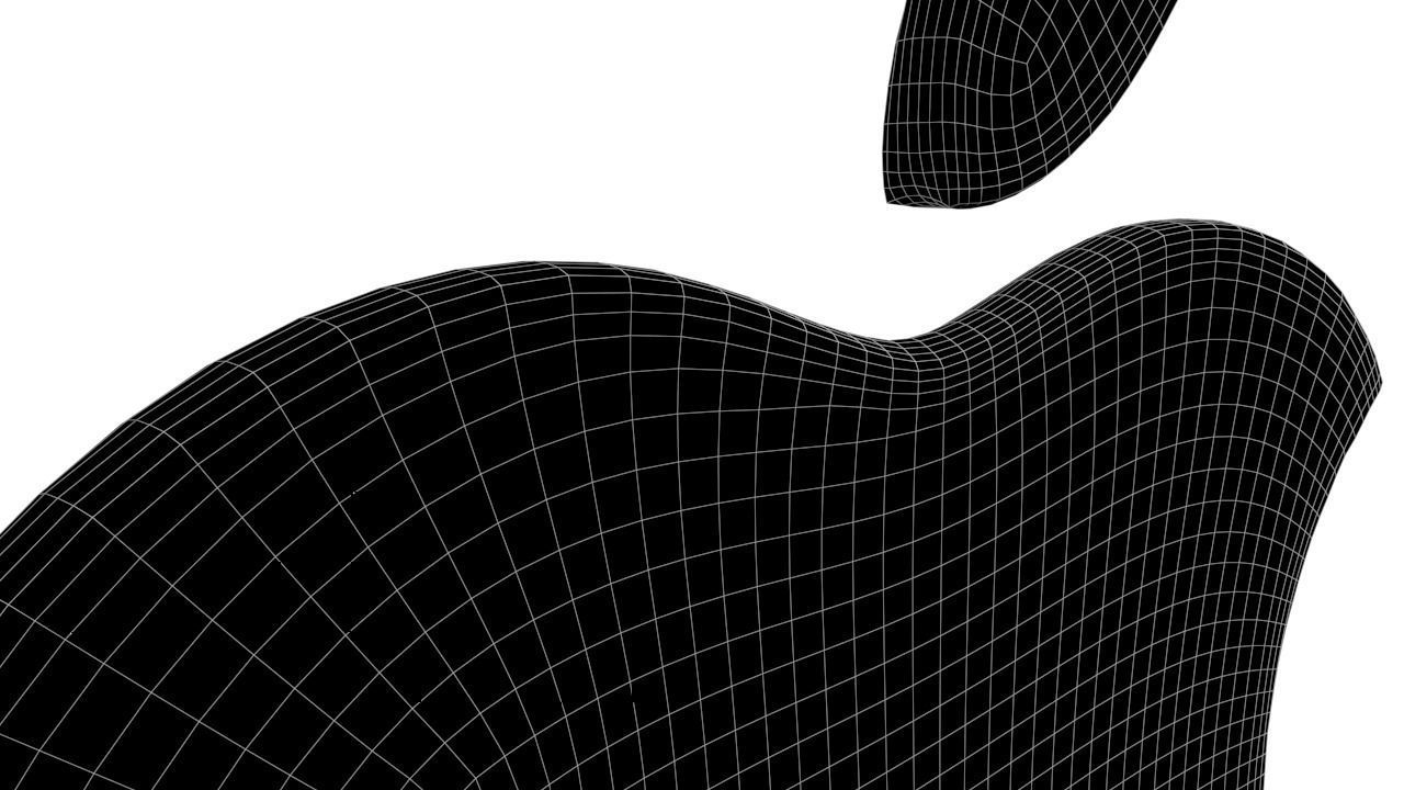 Apple Logo 05 Free low-poly 3D model_8