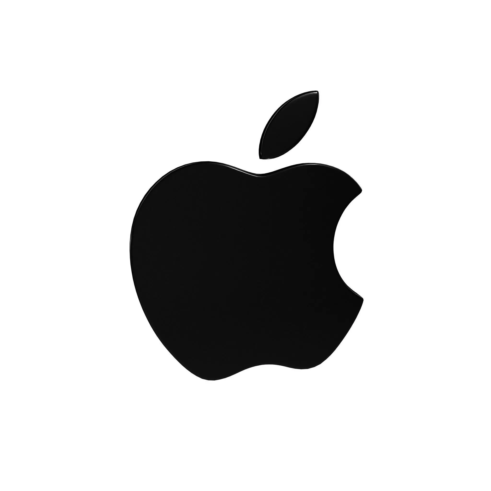 Apple Logo 05 Free low-poly 3D model_0