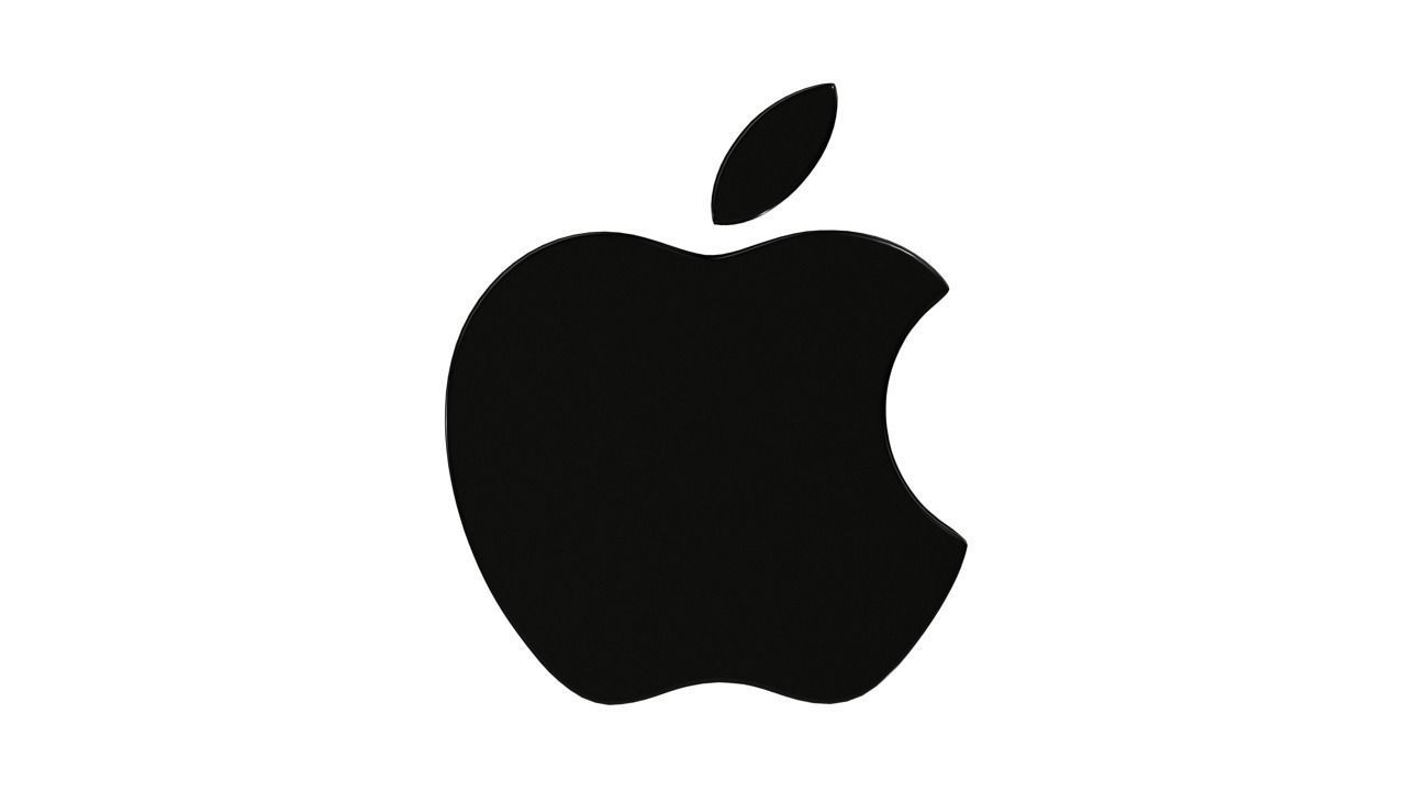 Apple Logo 05 Free low-poly 3D model_2