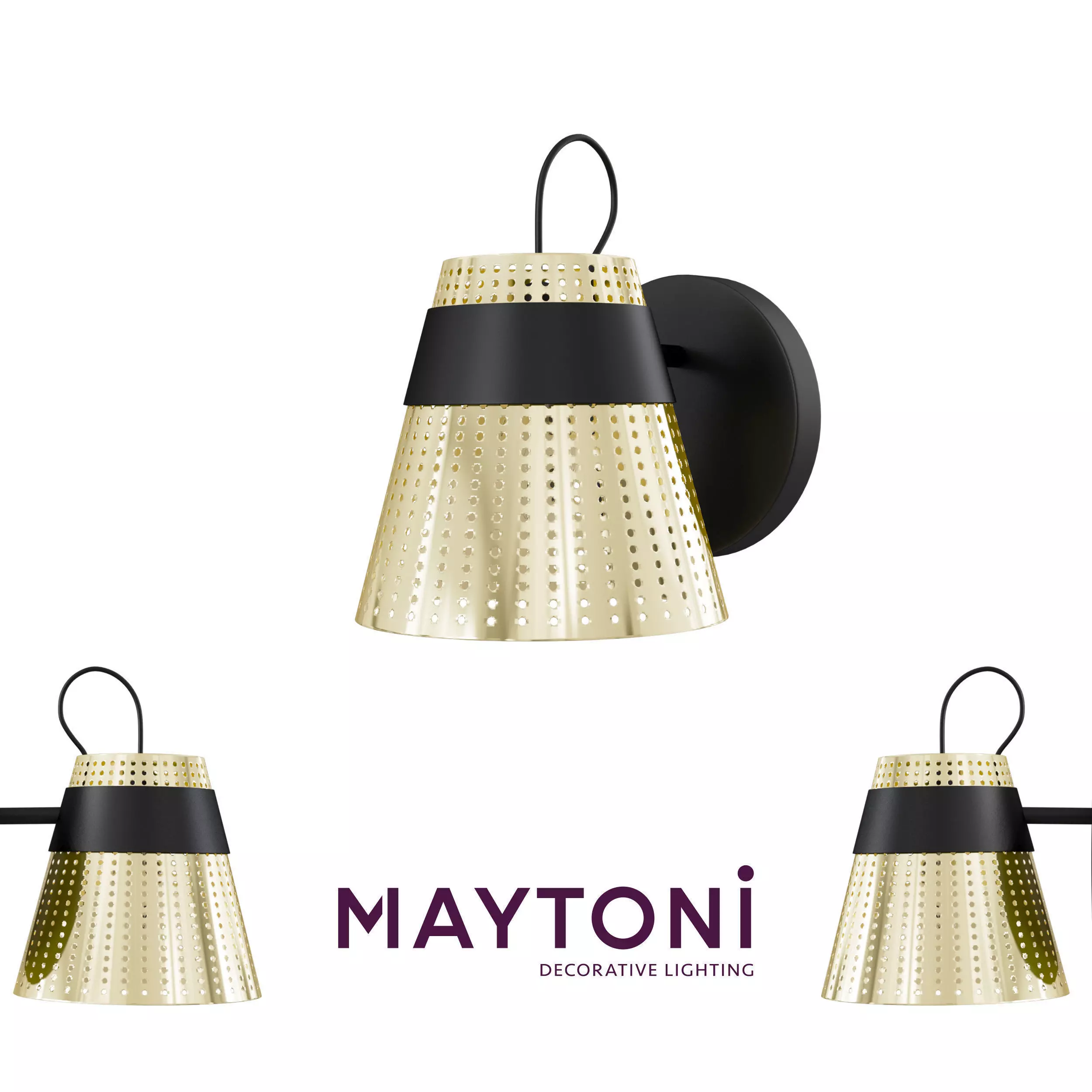 Sconce Trento MOD614WL-01BS Maytoni Modern Free 3D model