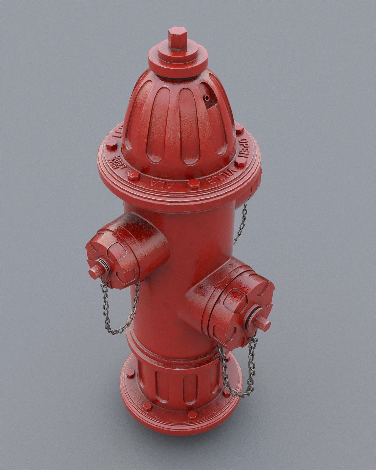 fire hydrant 3D model_13