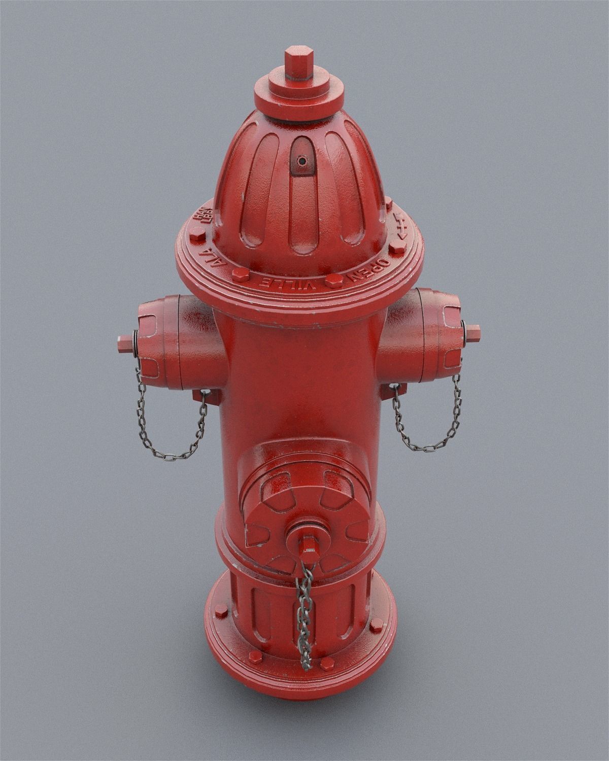 fire hydrant 3D model_6