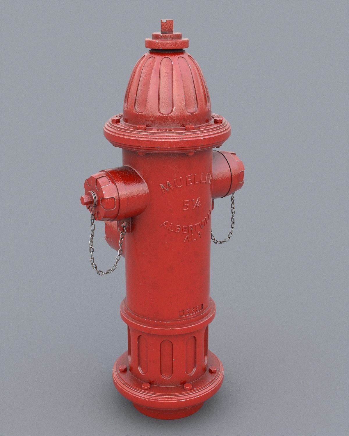 fire hydrant 3D model_1
