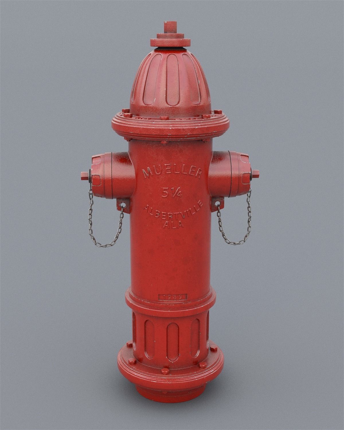 fire hydrant 3D model_2