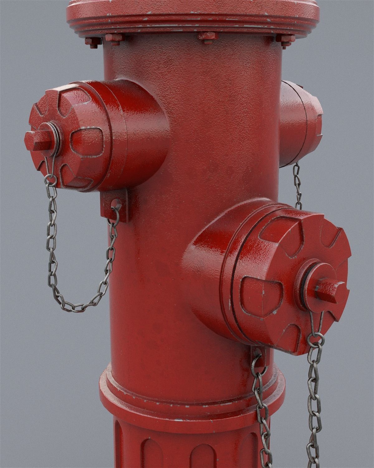 fire hydrant 3D model_4