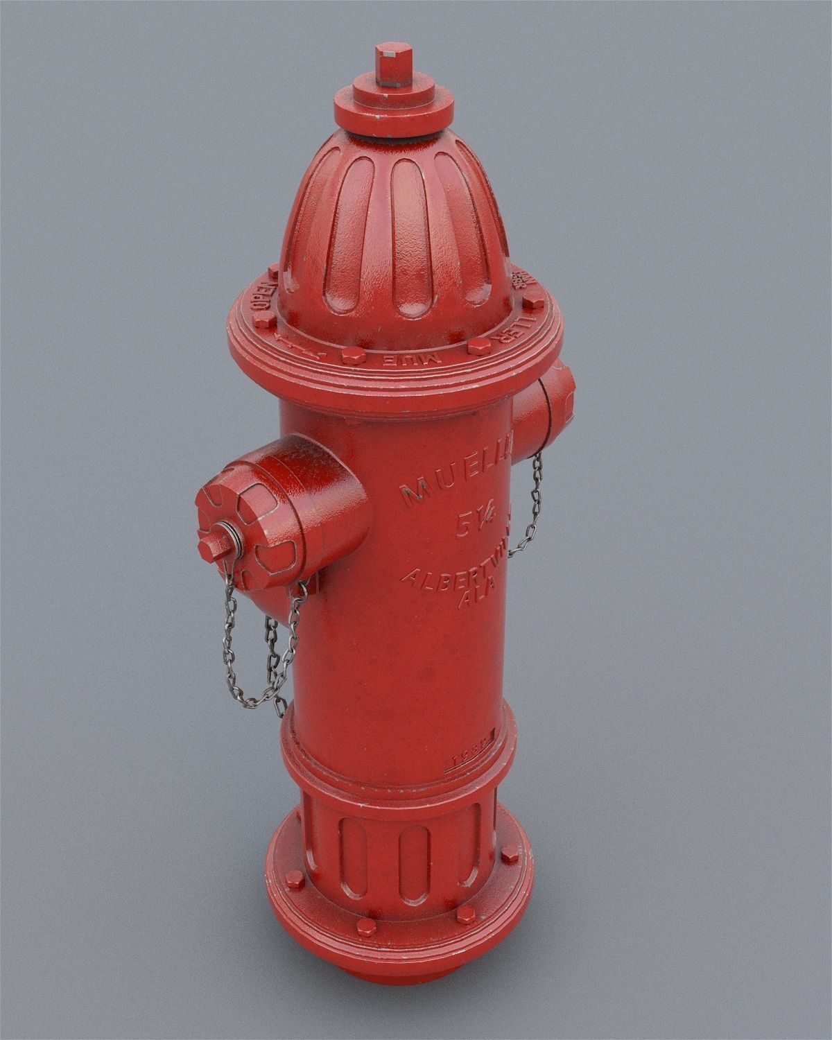 fire hydrant 3D model_3