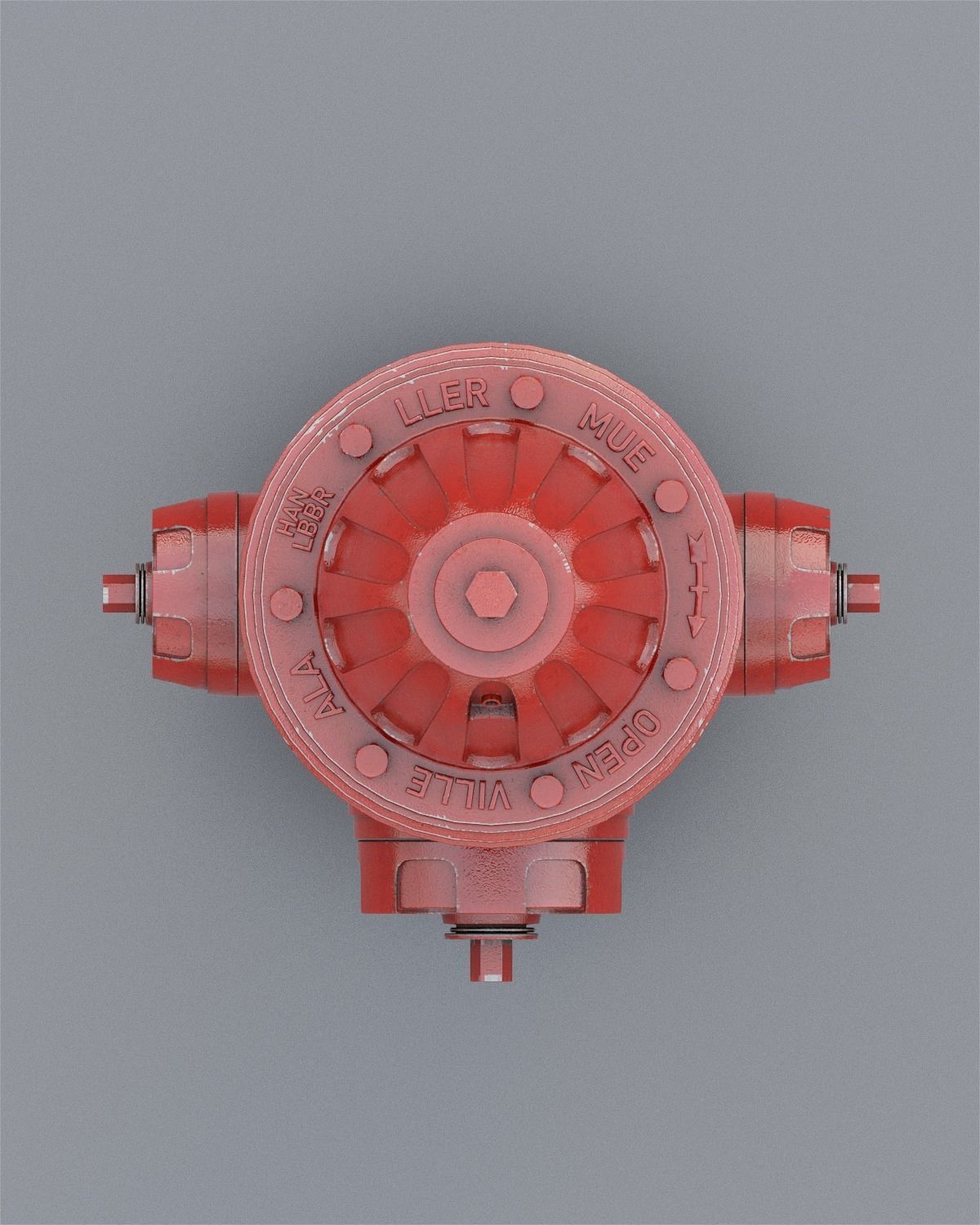 fire hydrant 3D model_12