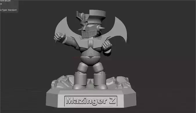 Mazinger Z SD series 3D Print DIY Model 3D print model 3D print model