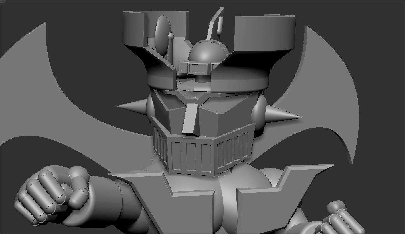 Mazinger Z SD series 3D Print DIY Model 3D print model 3D print model_7