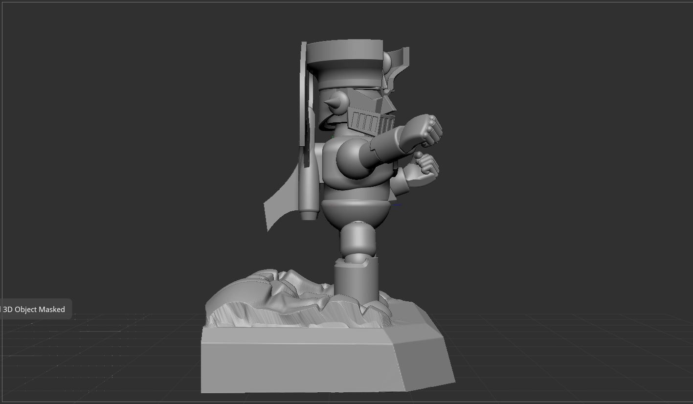 Mazinger Z SD series 3D Print DIY Model 3D print model 3D print model_5