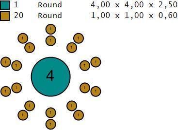 Ring flower with enamel on leaflet 3D print model_6