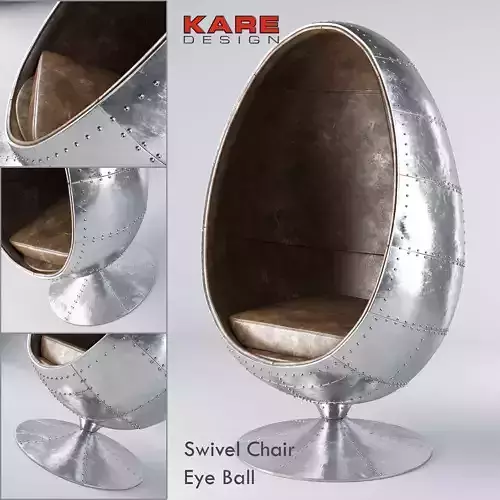 Kare Swivel Eye Ball Chair