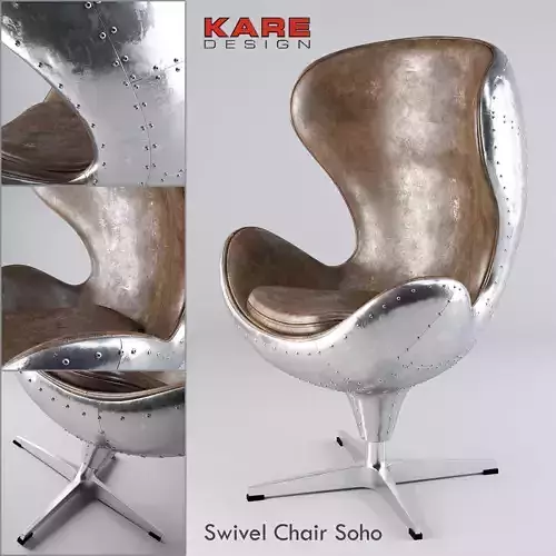 Kare Swivel Chair Soho 