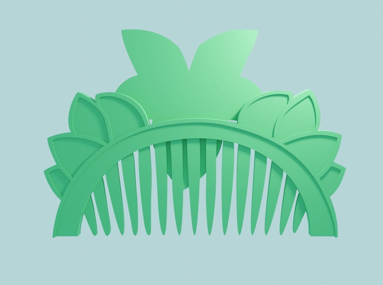 Movie Accurate Mulan Comb 3D print model_5