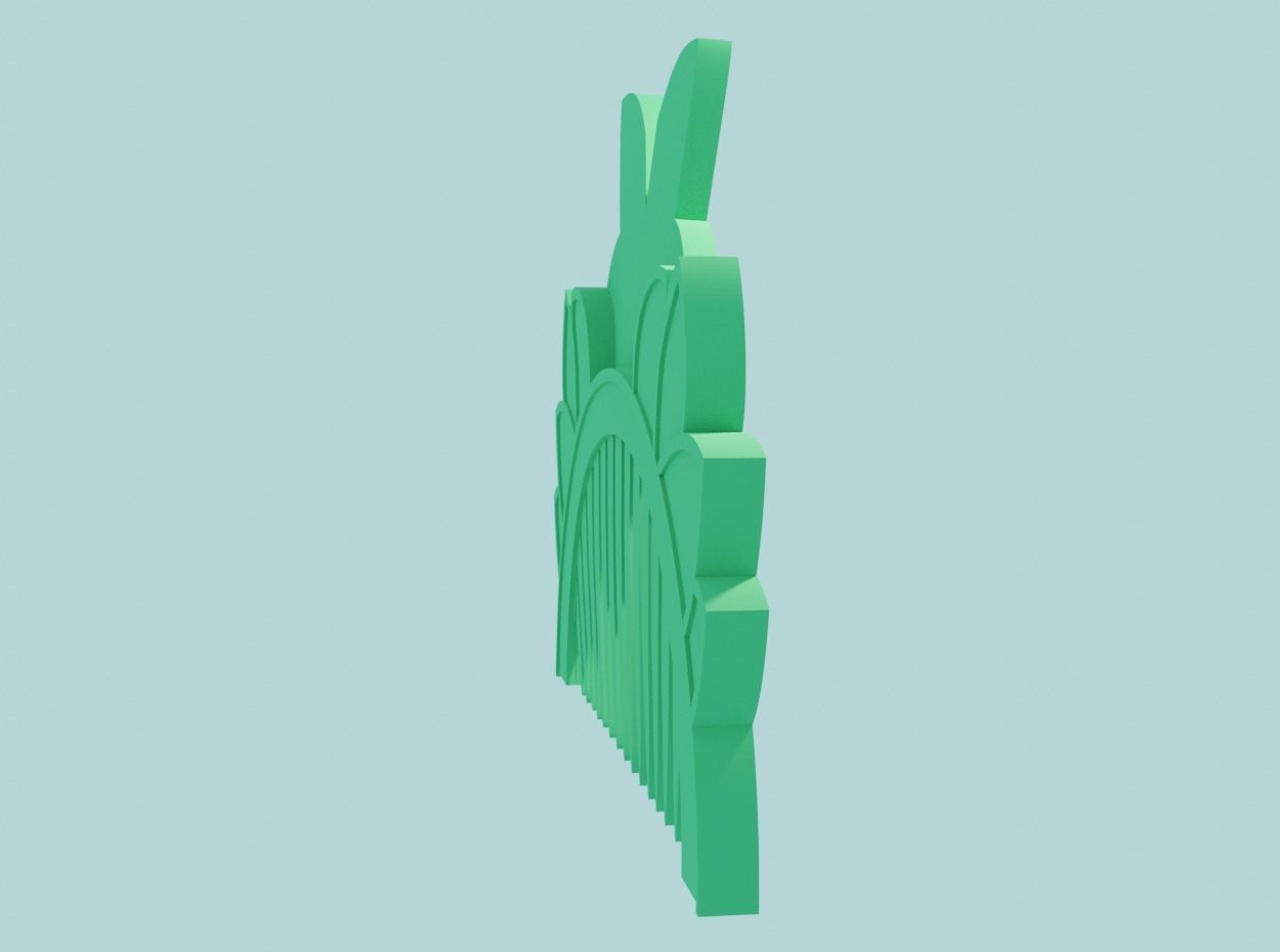 Movie Accurate Mulan Comb 3D print model_3