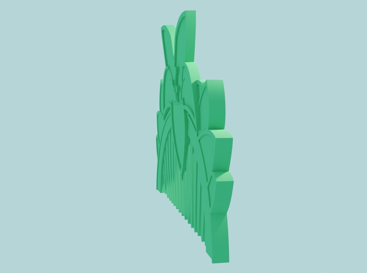 Movie Accurate Mulan Comb 3D print model_8