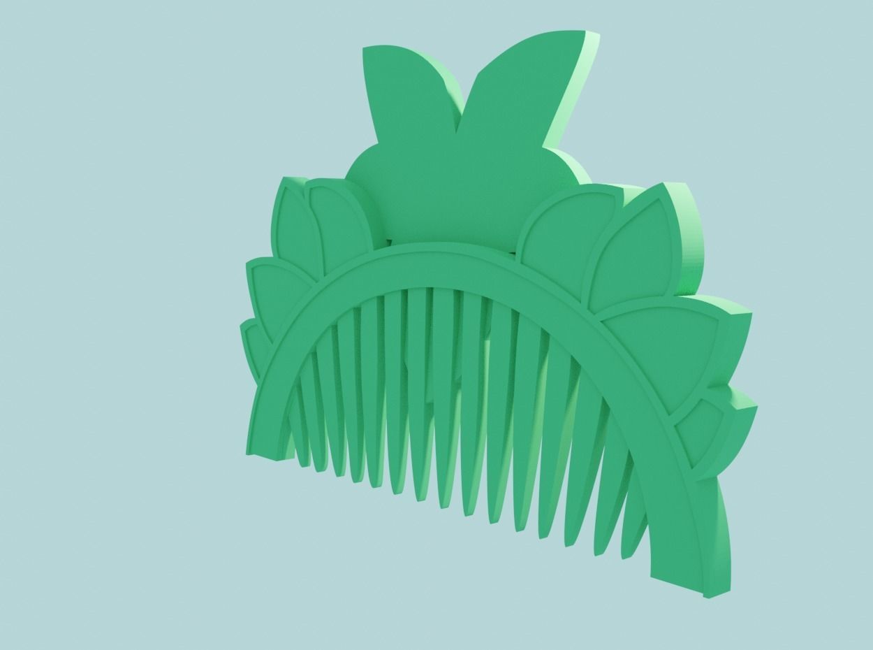Movie Accurate Mulan Comb 3D print model_4