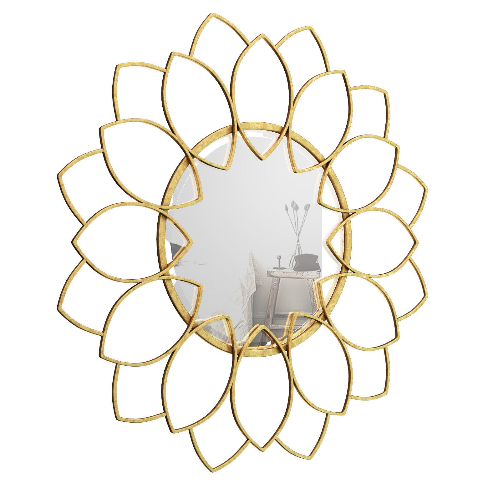 Brynn Accent Mirror WRLO7002 3D model
