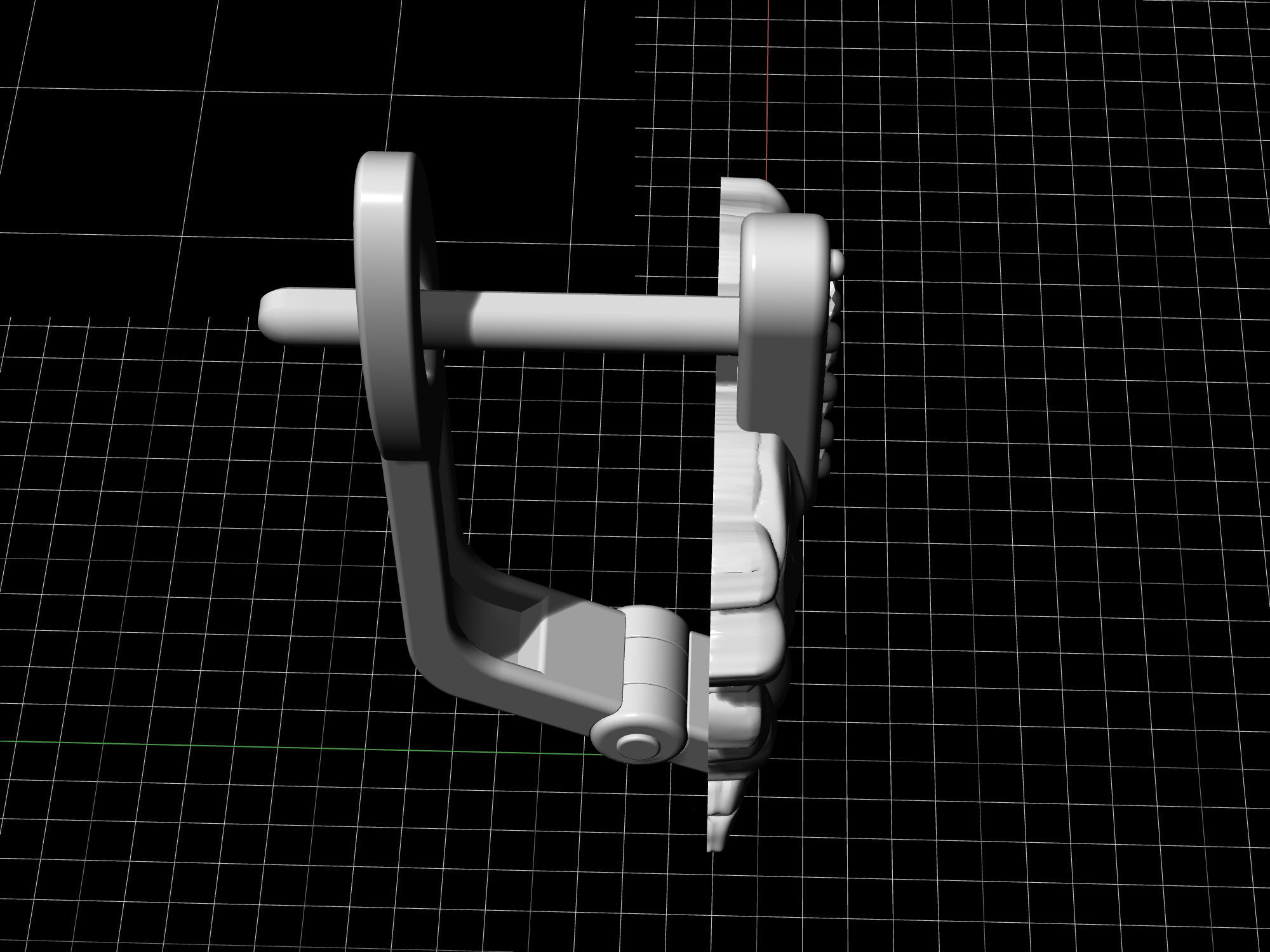 Grape Earrings 3D print model_11