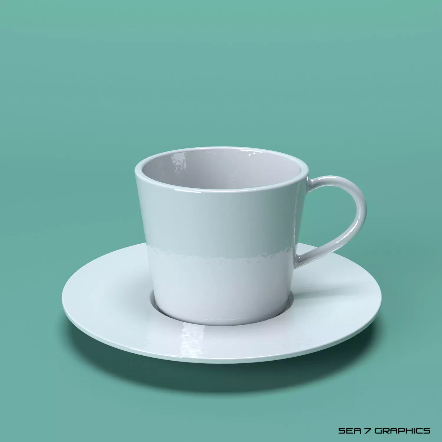 Espresso cup 3D model_0