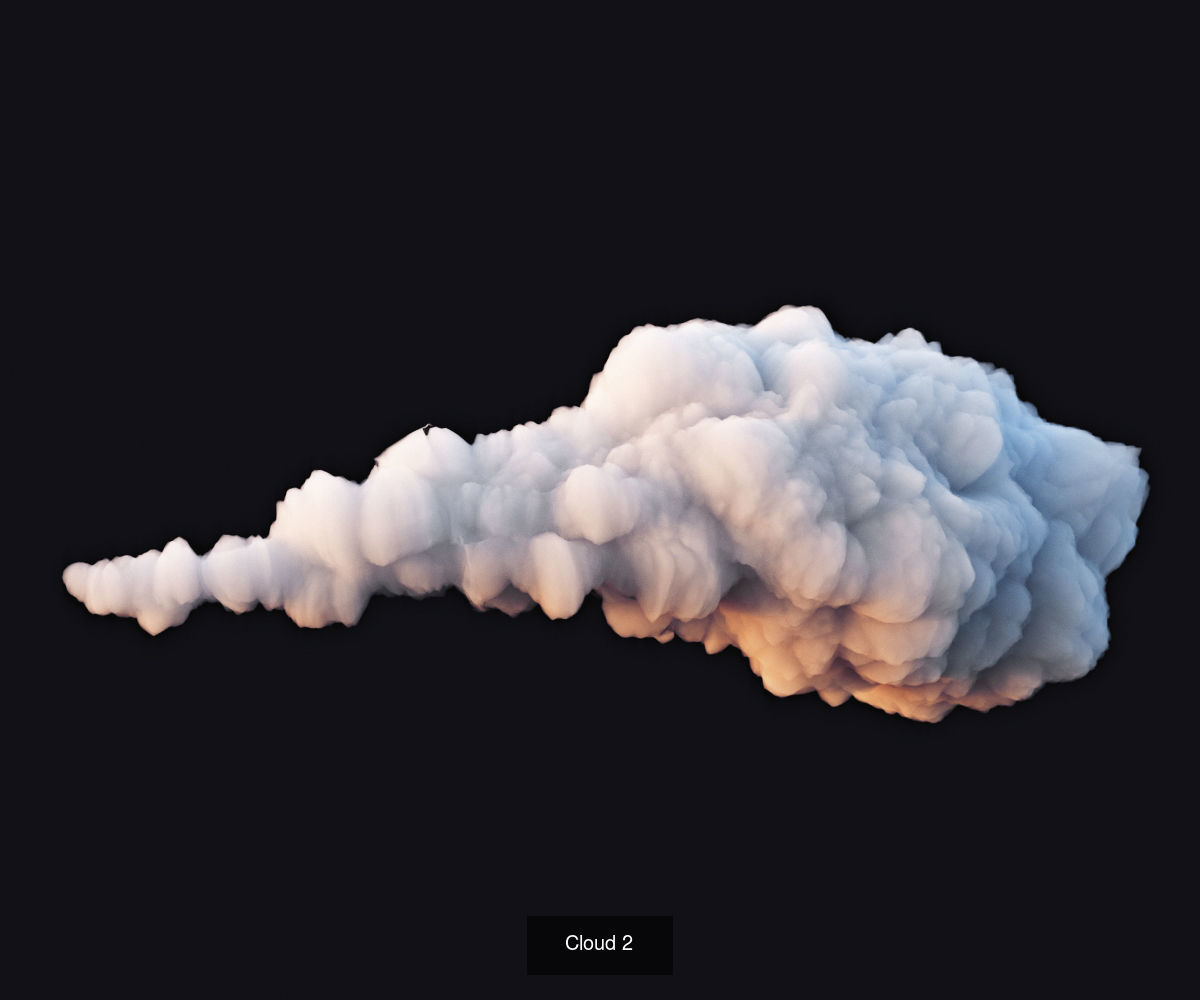 Clouds Pack 3Ds Max 3D Model Collection_2