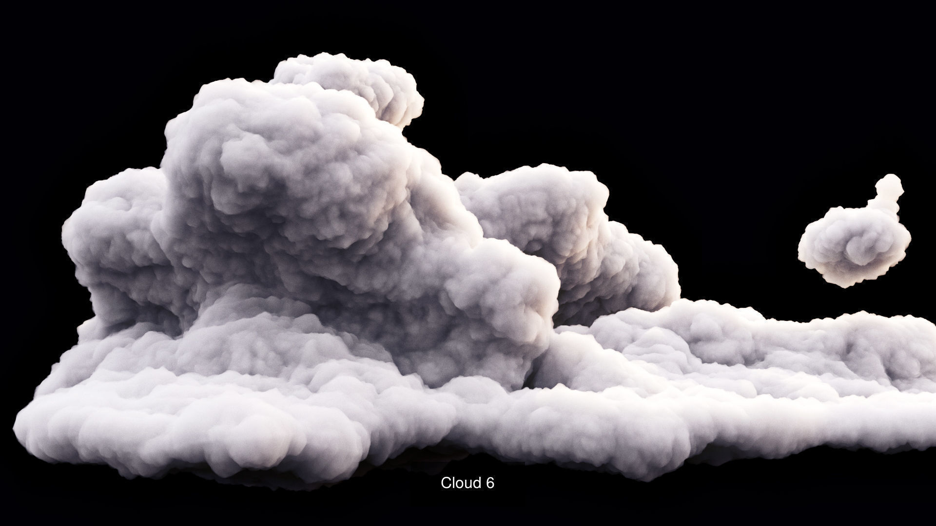 Clouds Pack 3Ds Max 3D Model Collection_7
