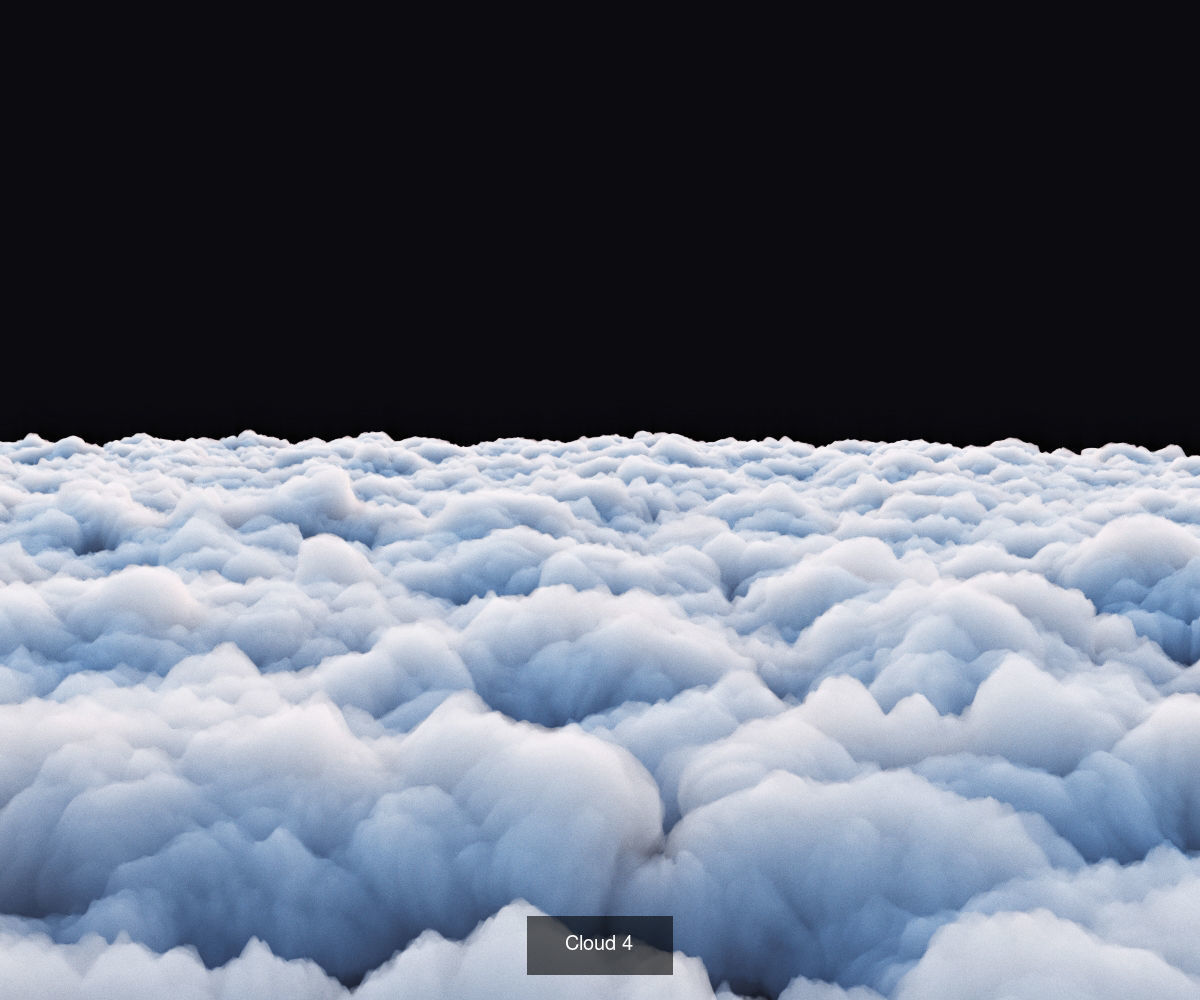 Clouds Pack 3Ds Max 3D Model Collection_5