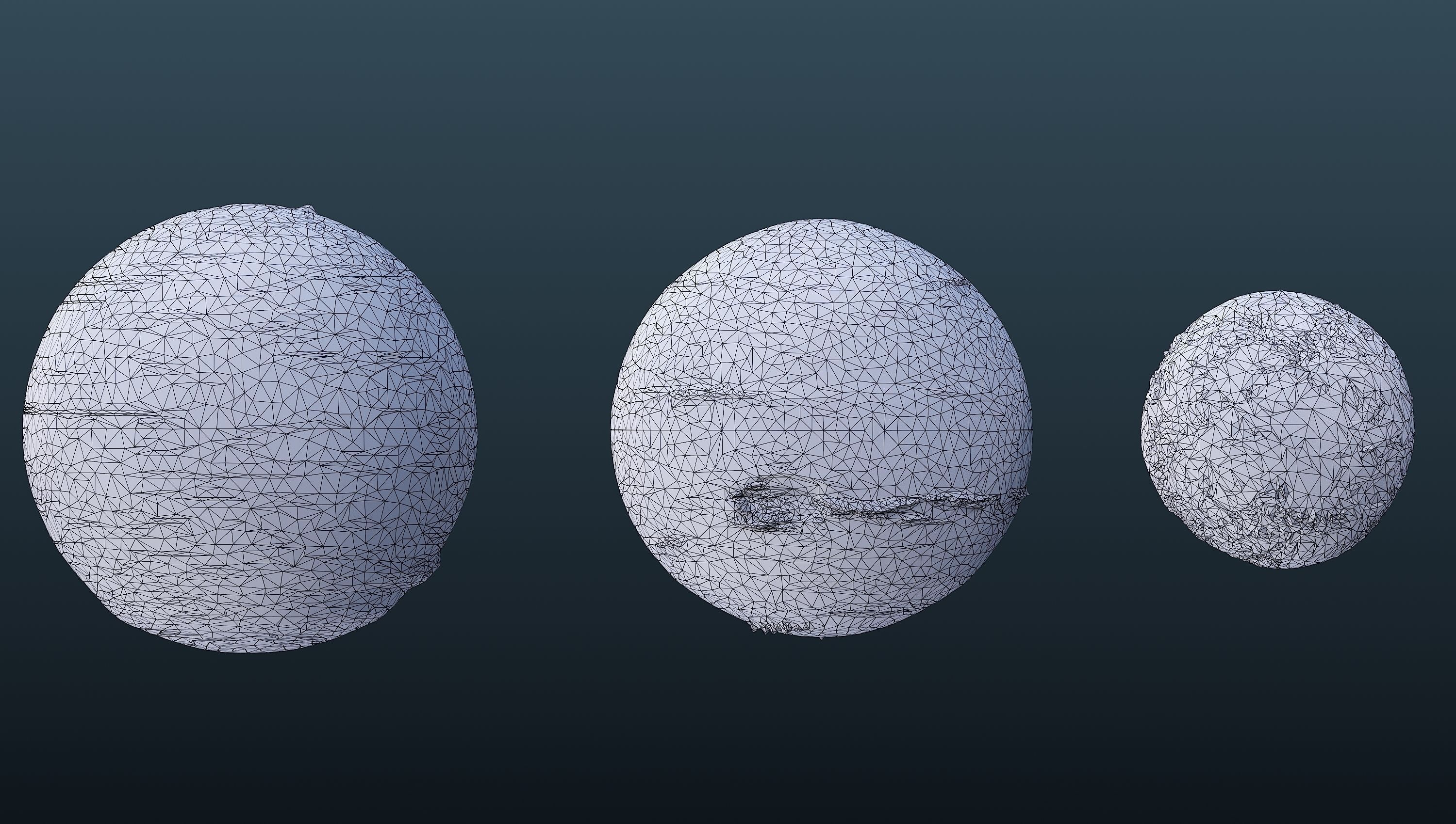 The Solar System Low Poly Low-poly 3D model_10