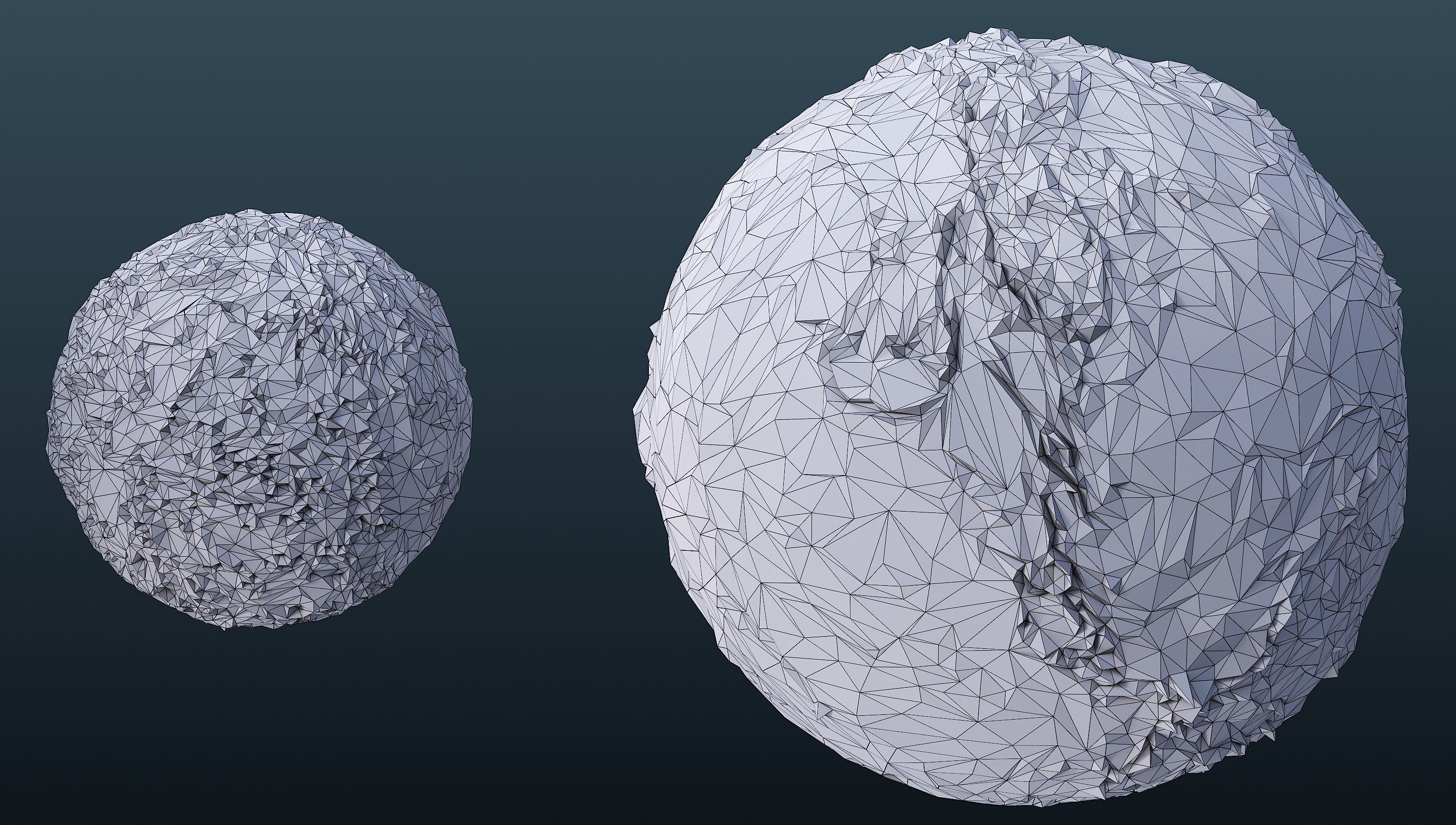 The Solar System Low Poly Low-poly 3D model_7