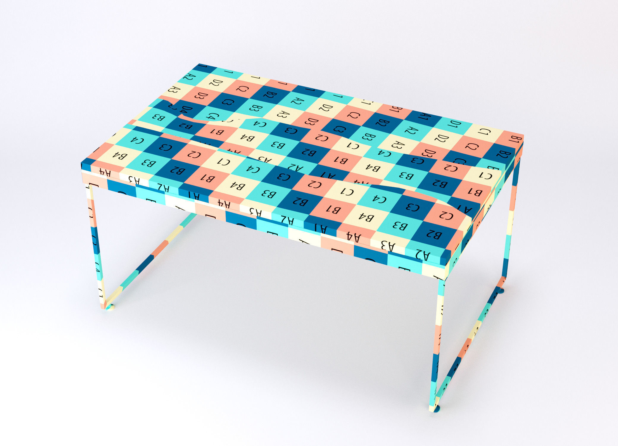 Resin river coffe table Vesuvius Kochut 3D model_21