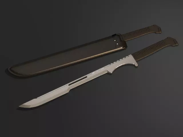  Tactical sword 3D model_0