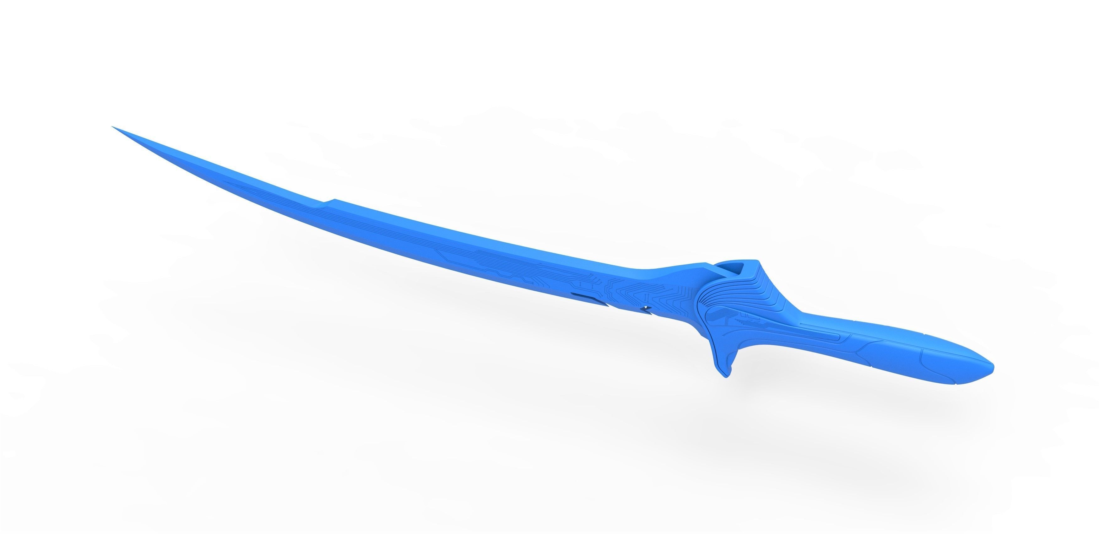 Sword of Alita from the movie Alita Battle angel 2019 3D print model_19