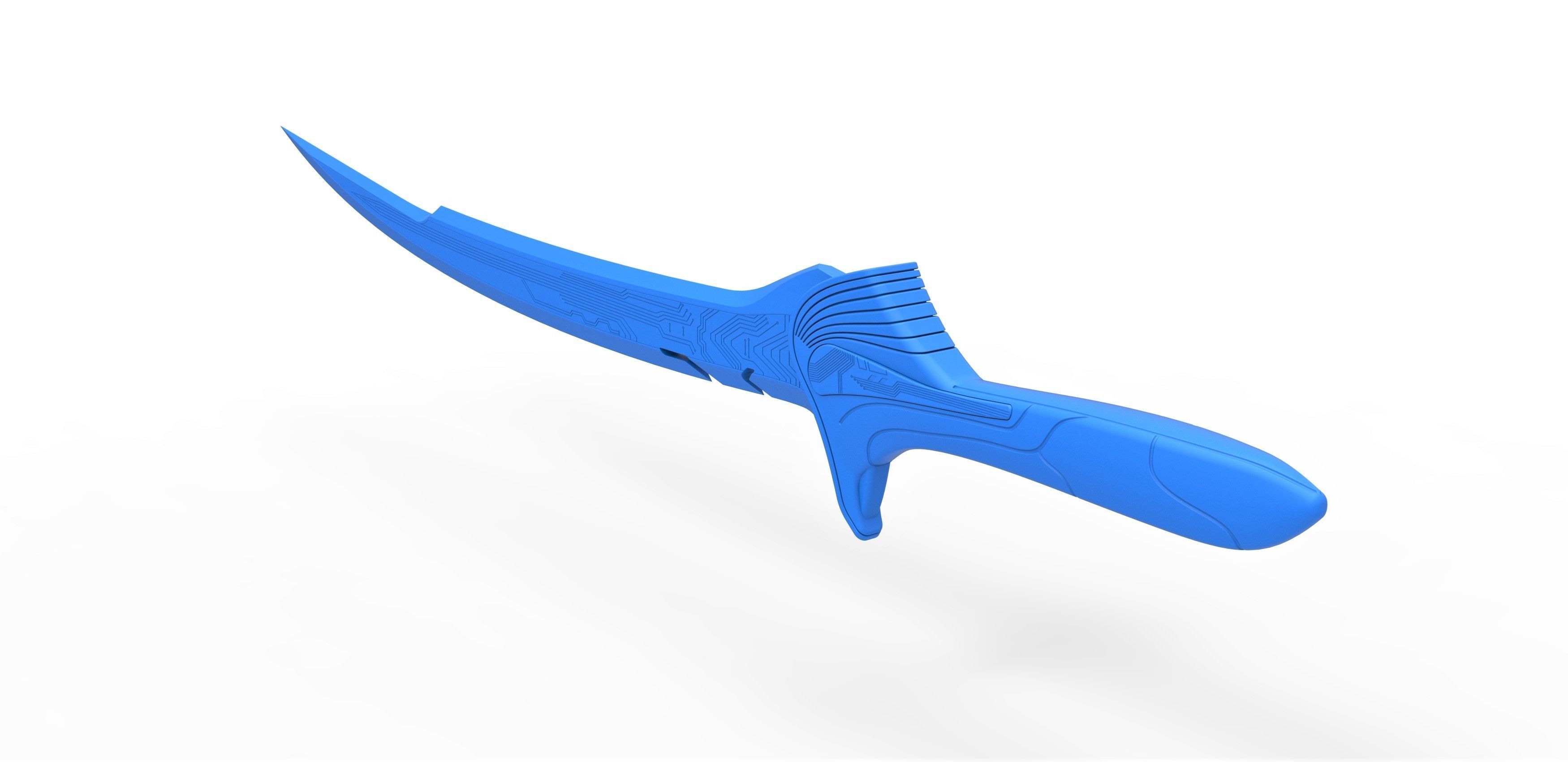 Sword of Alita from the movie Alita Battle angel 2019 3D print model_20