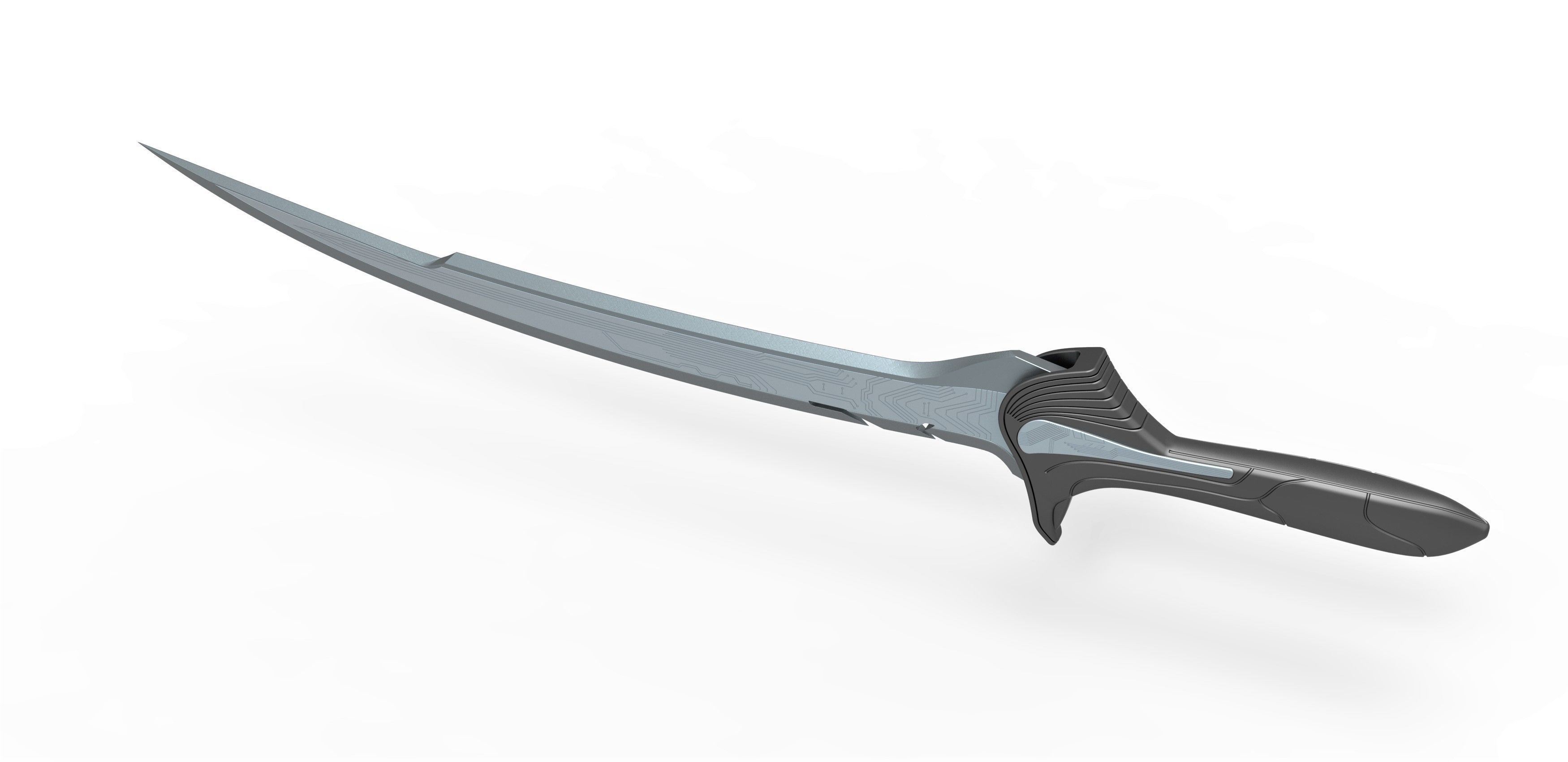 Sword of Alita from the movie Alita Battle angel 2019 3D print model_8