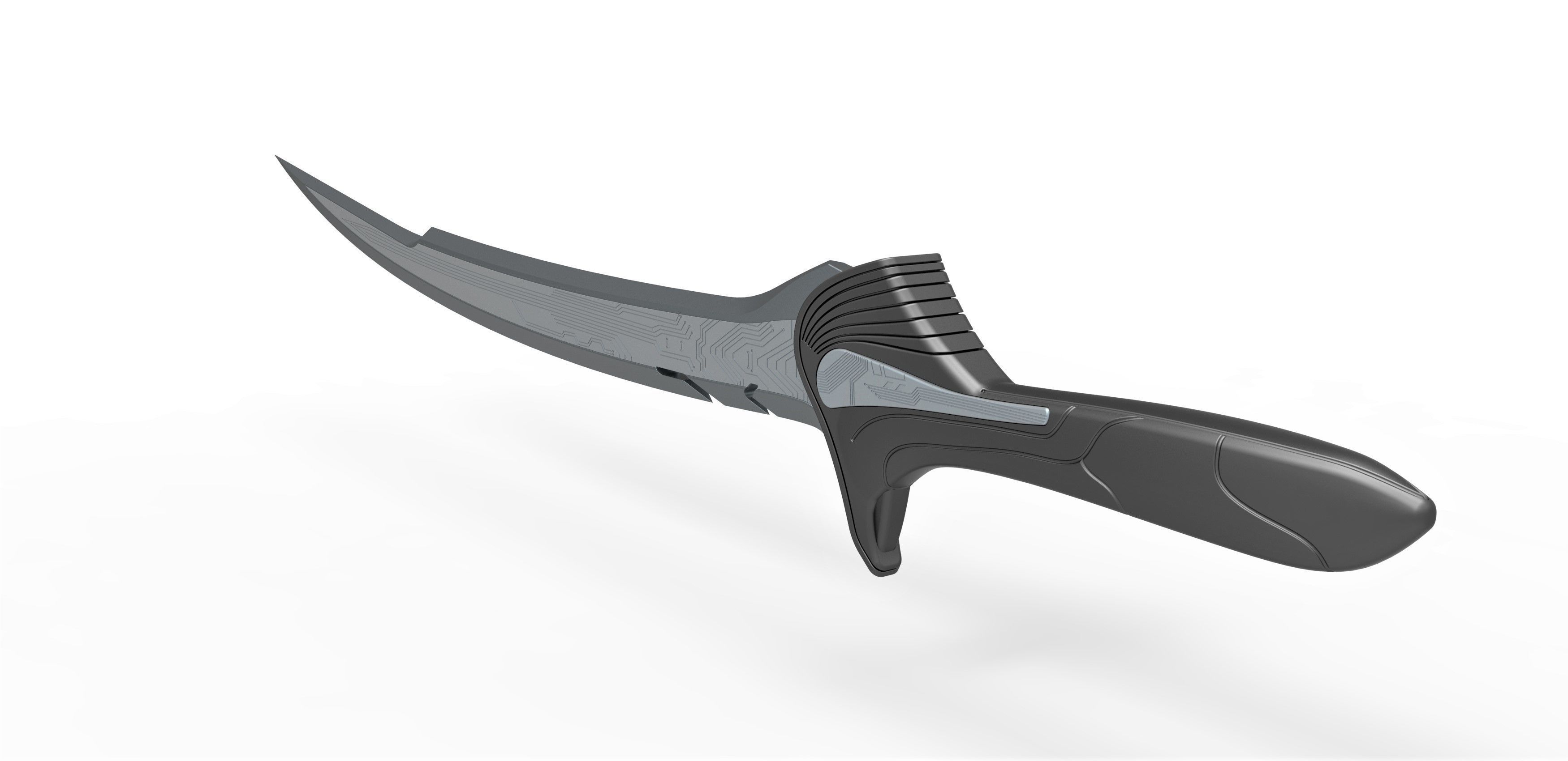 Sword of Alita from the movie Alita Battle angel 2019 3D print model_9