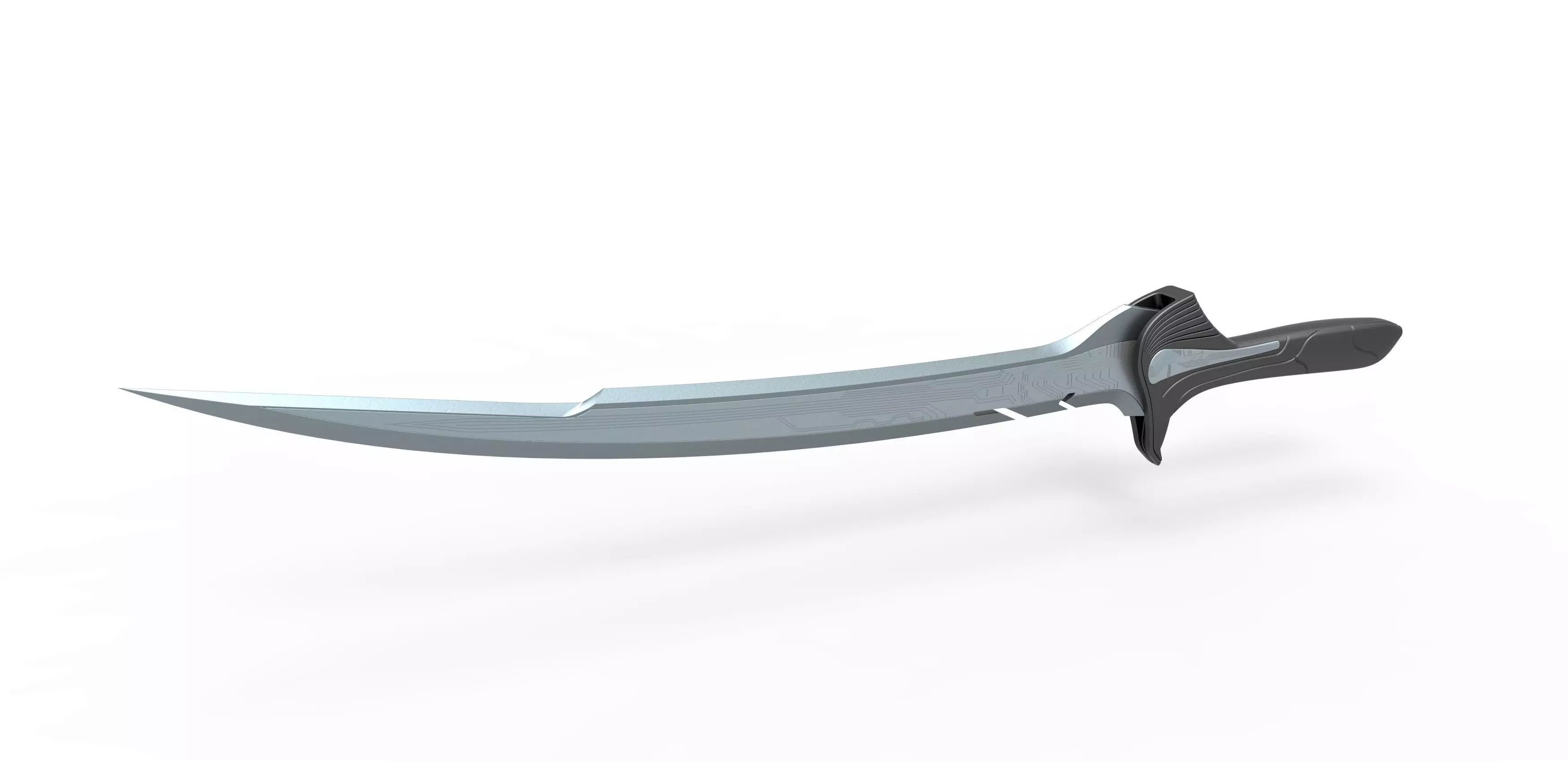 Sword of Alita from the movie Alita Battle angel 2019 3D print model_0