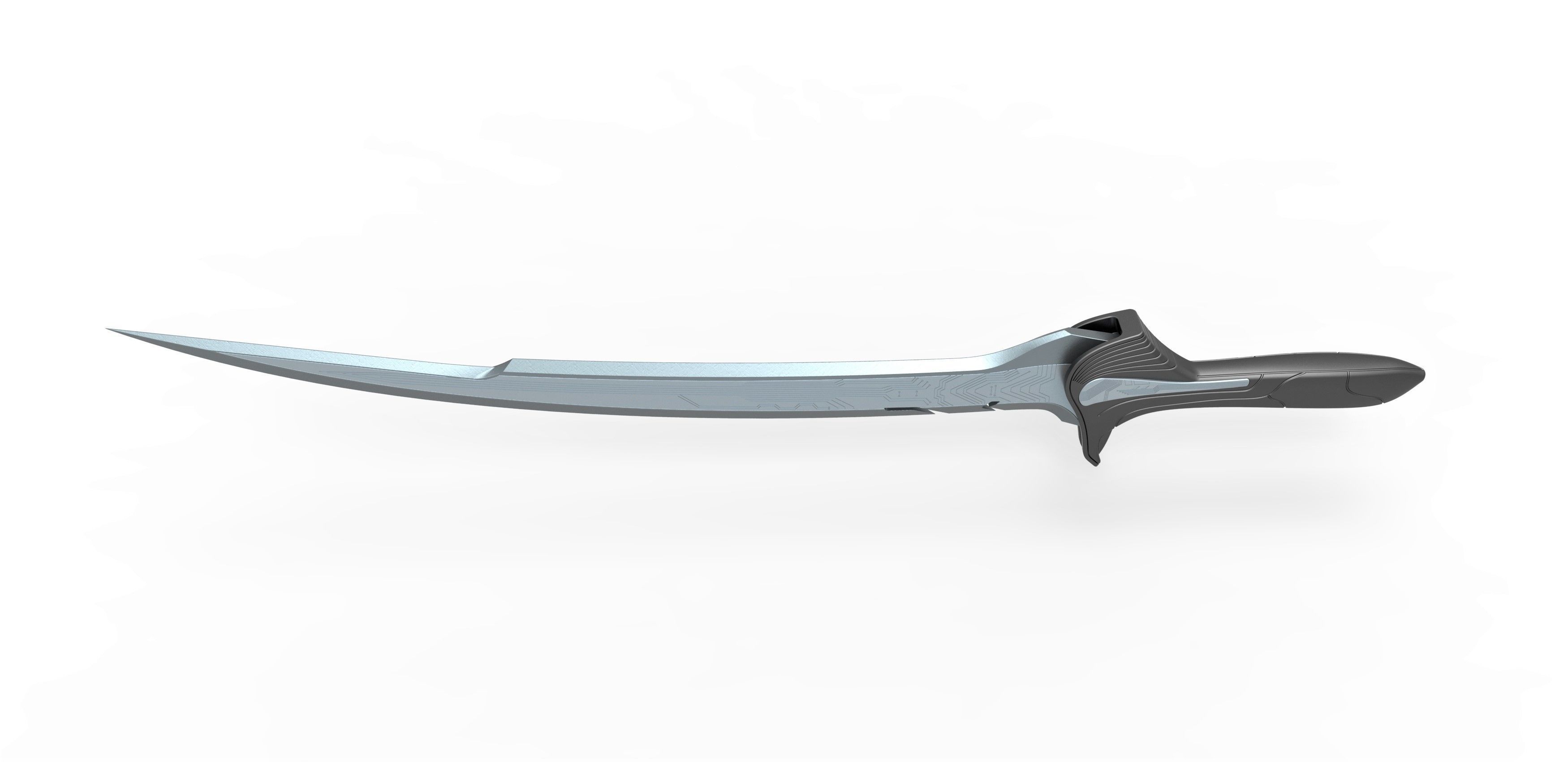 Sword of Alita from the movie Alita Battle angel 2019 3D print model_6