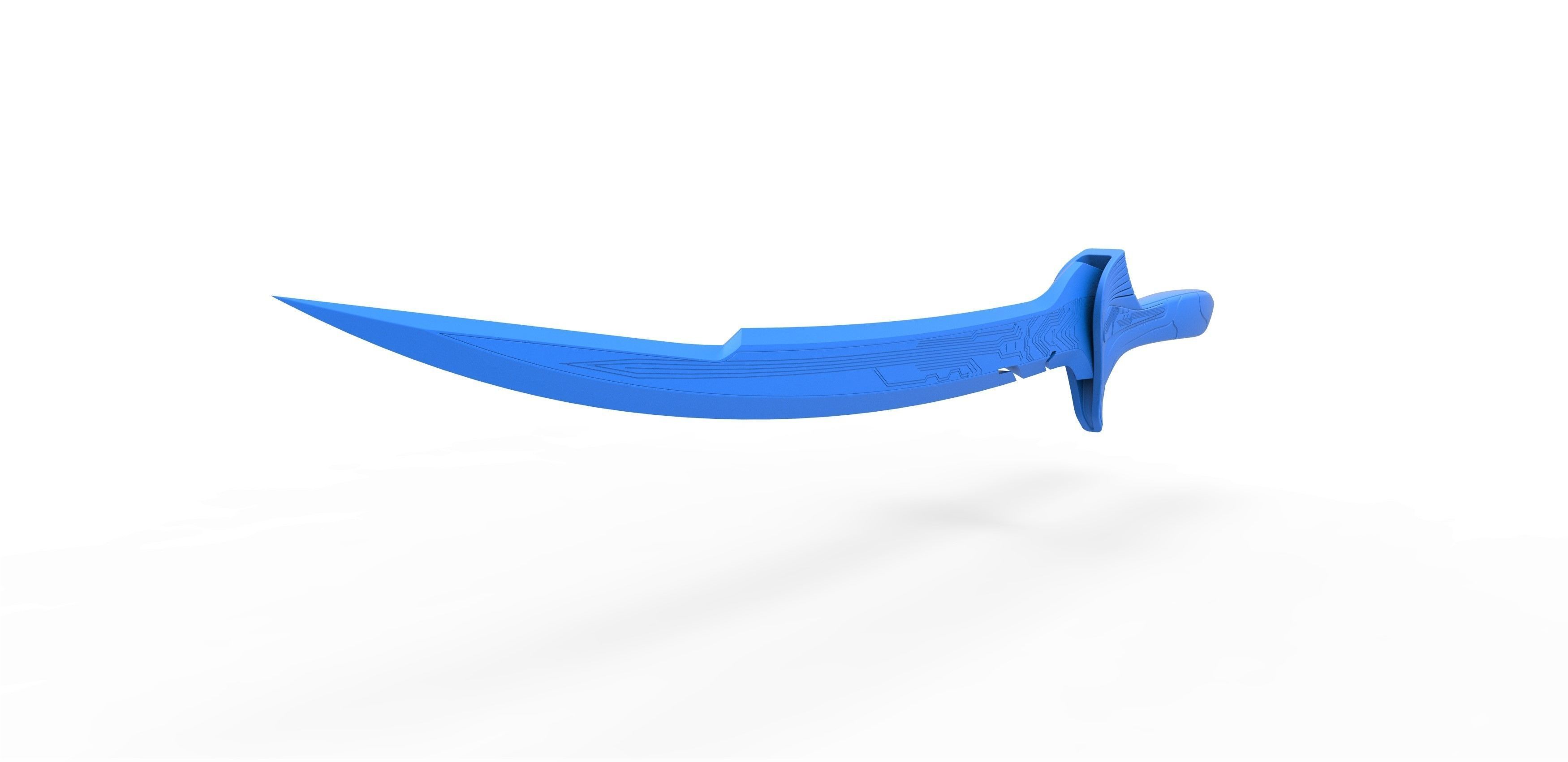 Sword of Alita from the movie Alita Battle angel 2019 3D print model_13