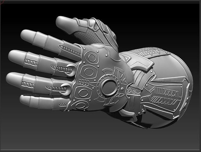 Infinity Gautlet 3D print model