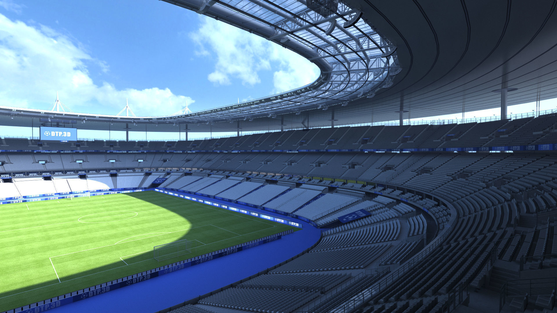 Soccer Stadium SDF 3D model_17