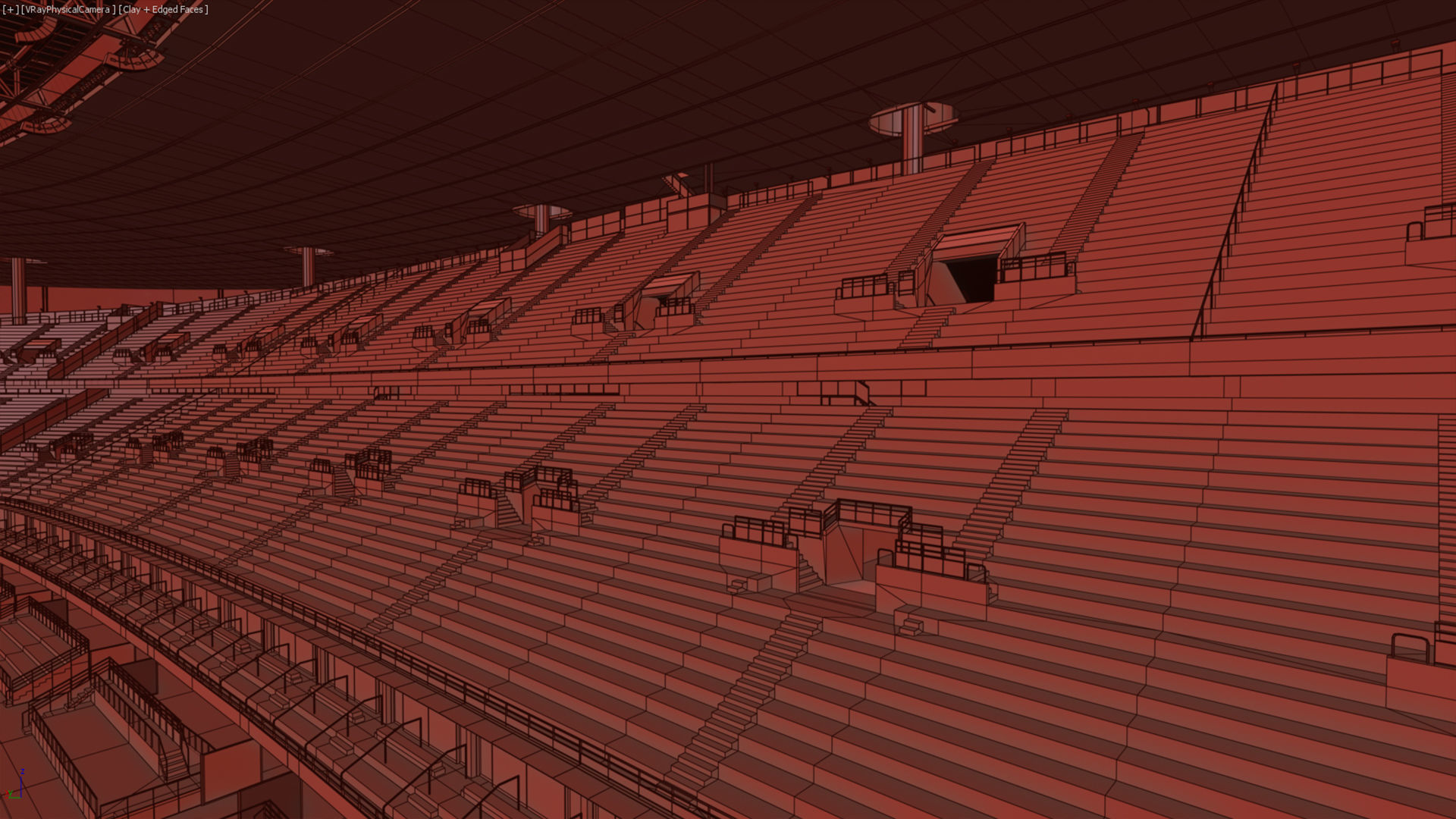 Soccer Stadium SDF 3D model_84