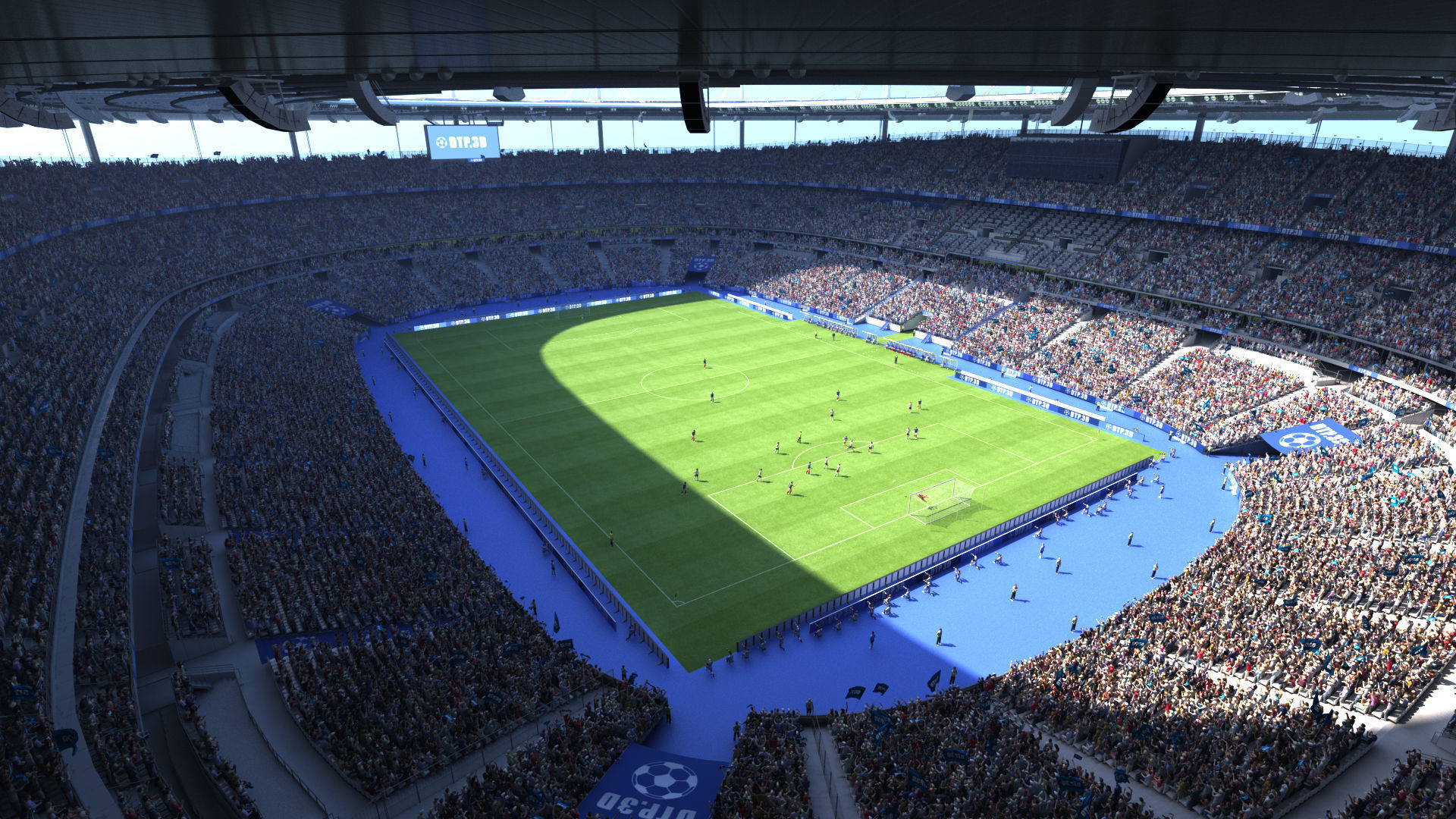 Soccer Stadium SDF 3D model_54