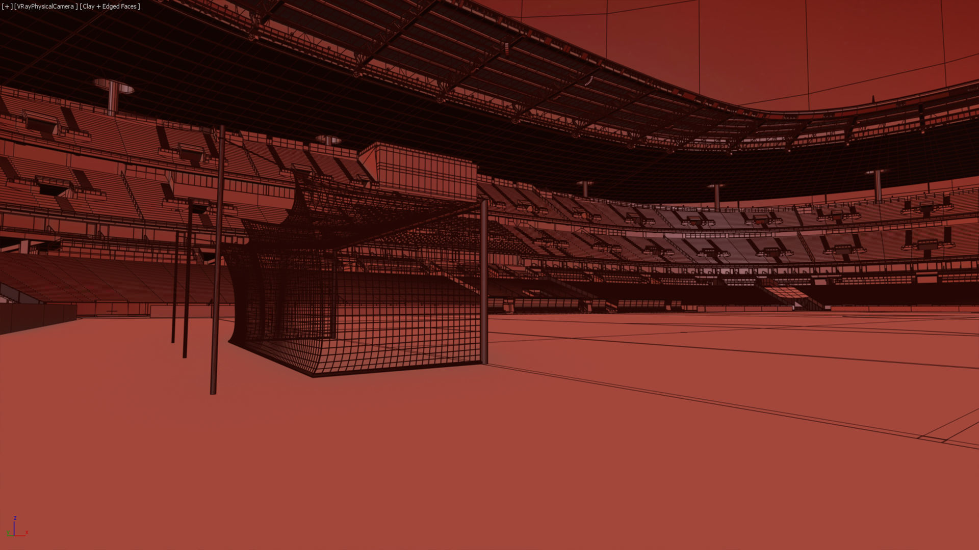 Soccer Stadium SDF 3D model_77