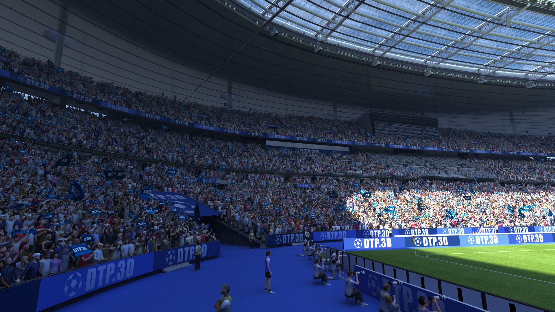 Soccer Stadium SDF 3D model_21