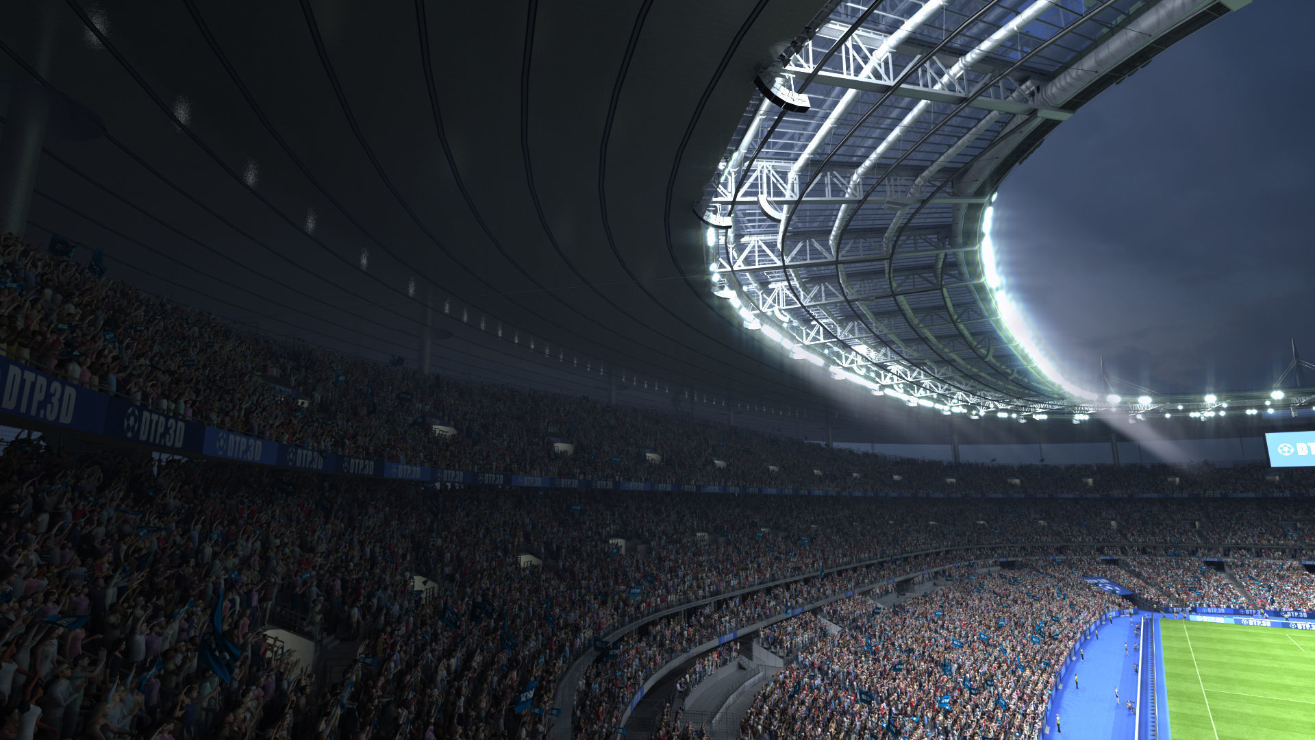 Soccer Stadium SDF 3D model_28