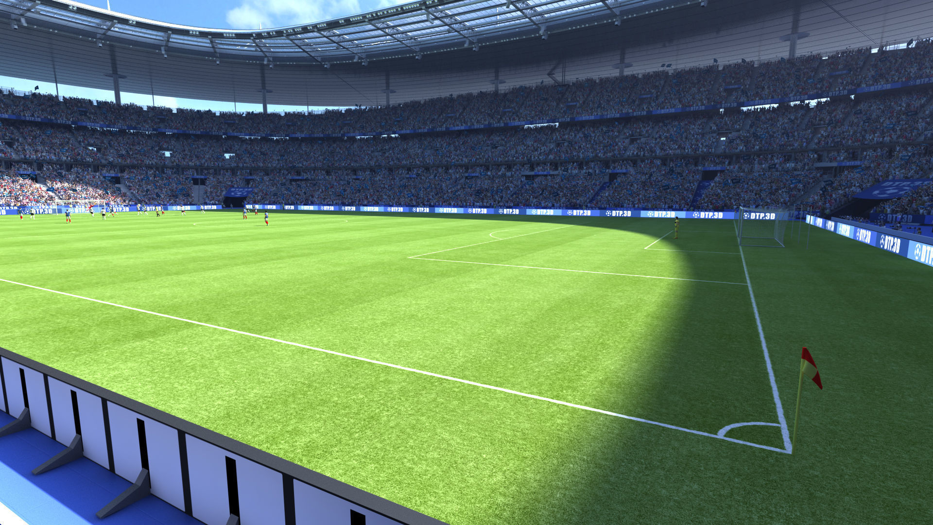 Soccer Stadium SDF 3D model_39