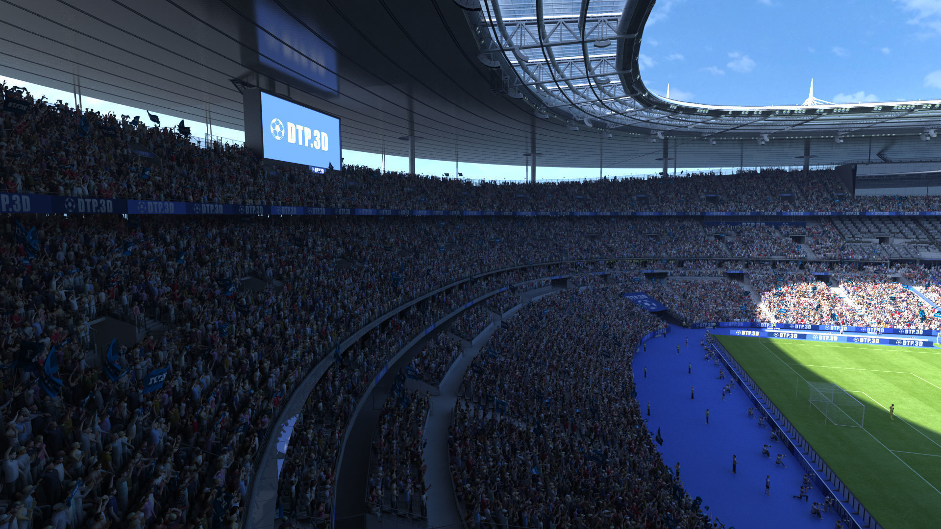 Soccer Stadium SDF 3D model_33