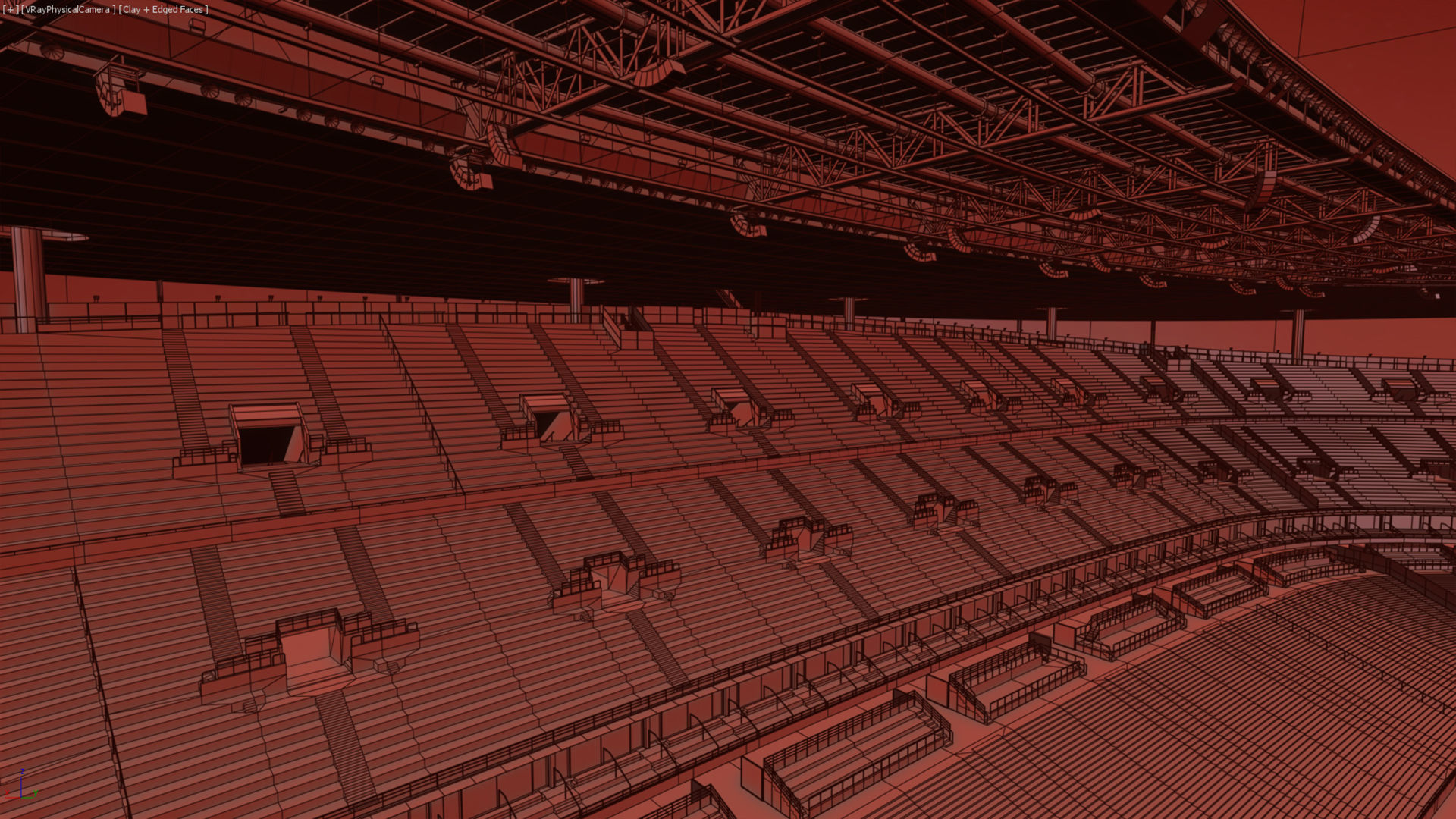 Soccer Stadium SDF 3D model_81
