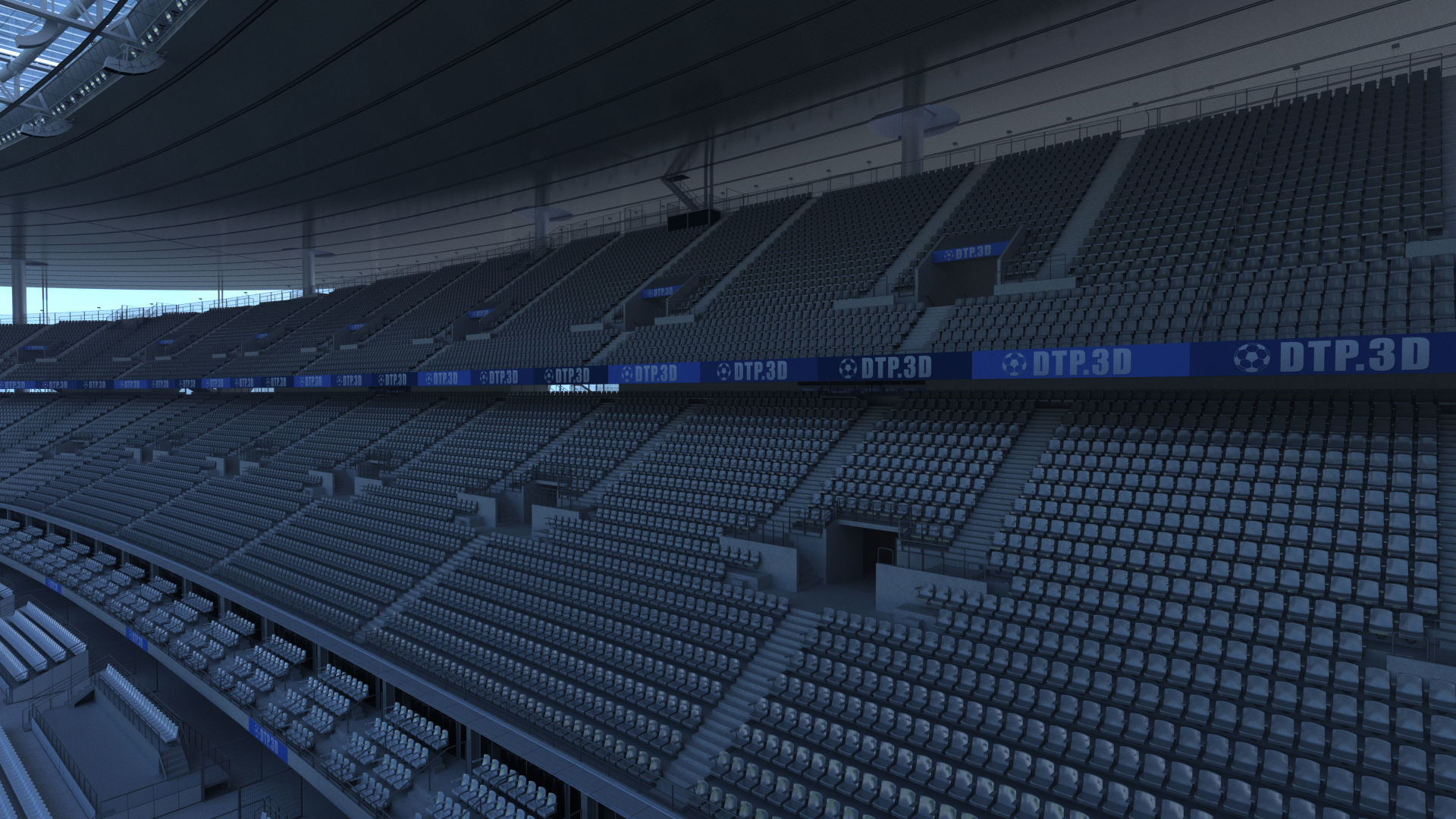 Soccer Stadium SDF 3D model_56