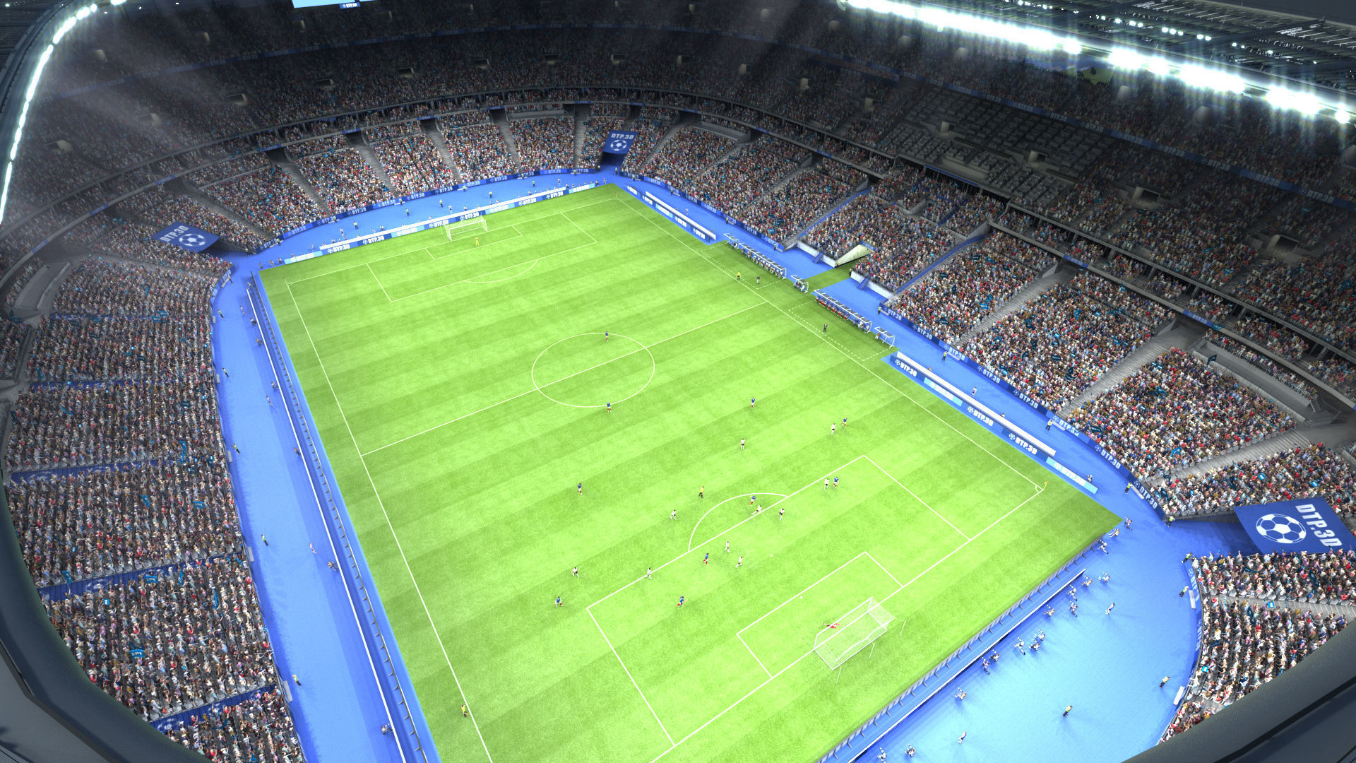 Soccer Stadium SDF 3D model_51